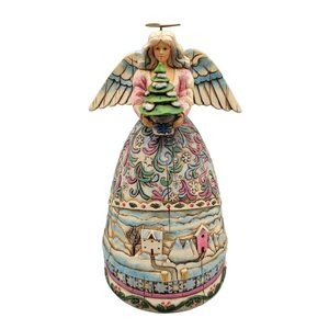 Jim Shore Landscape Sleeps Angel Heartwood Creek Small Figurine